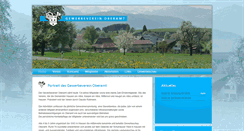 Desktop Screenshot of gewerbe-oberamt.ch